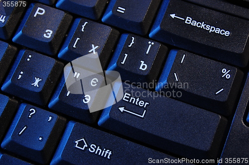 Image of Keyboard with russian letters