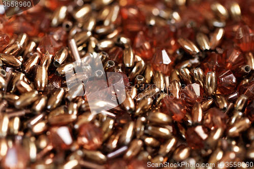 Image of Brown beads