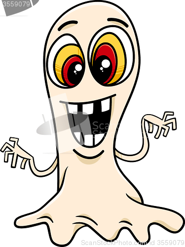 Image of ghost or spook cartoon