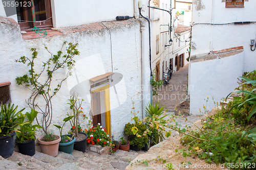 Image of narrow streets of the old town