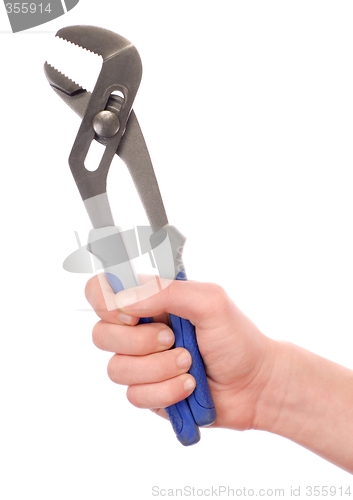 Image of Hand with Tool