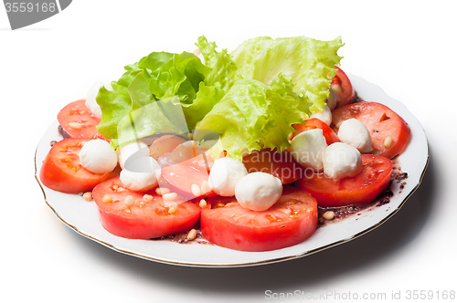 Image of Vegetable salad with onion