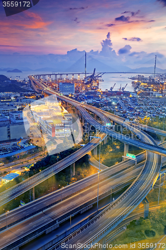 Image of Hong Kong Stonecutters\' Bridge