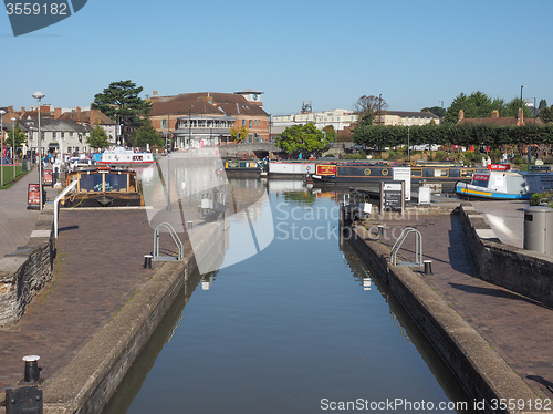 Image of Lock gate in Stratford upon Avon