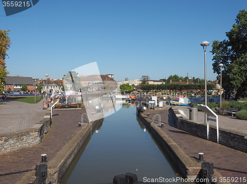 Image of Lock gate in Stratford upon Avon