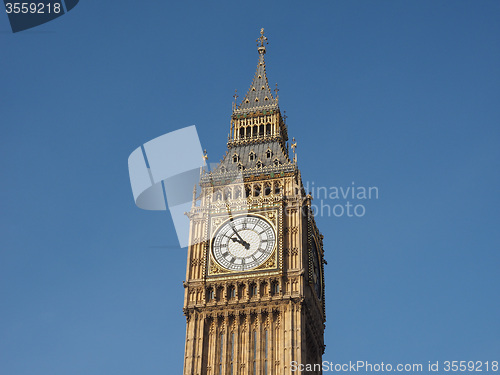 Image of Big Ben in London