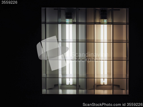 Image of Fluorescent lamp