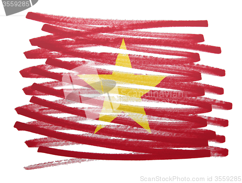 Image of Flag illustration - Vietnam