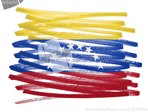 Image of Flag illustration - Venezuela