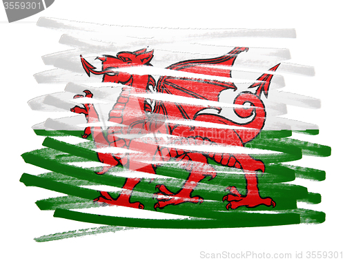 Image of Flag illustration - Wales