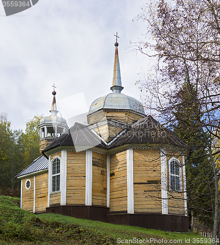 Image of Wooden Church of St. apostle Peter was built in 1721