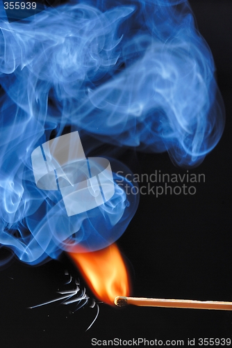 Image of Burning Match