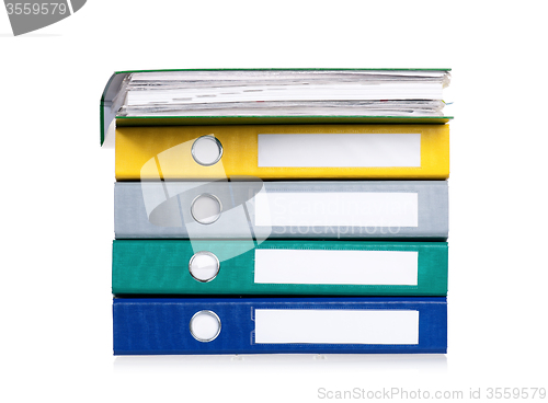 Image of Colorful folders