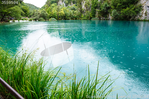 Image of Clear water of Plitvice Lakes, Croatia