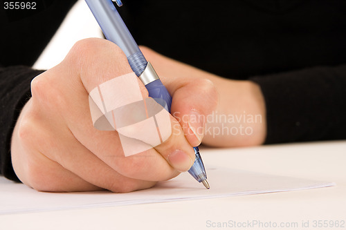Image of Writing a Message