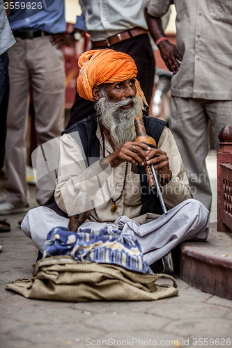 Image of snake charmer