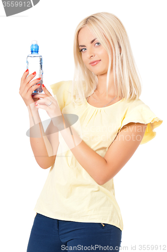 Image of Woman with water