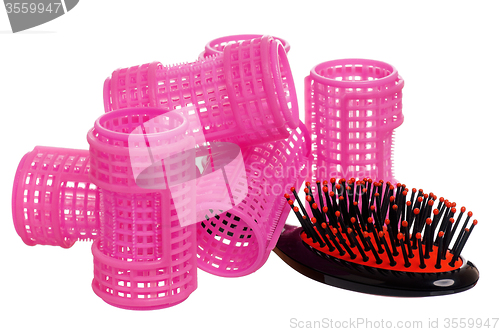 Image of Hair curlers