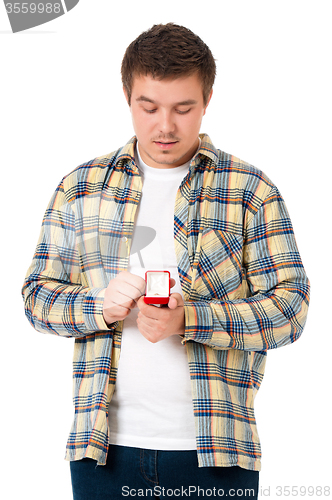 Image of Man with wedding ring