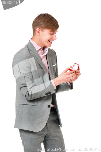 Image of Man with wedding ring