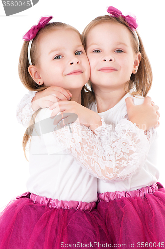 Image of Twin girls