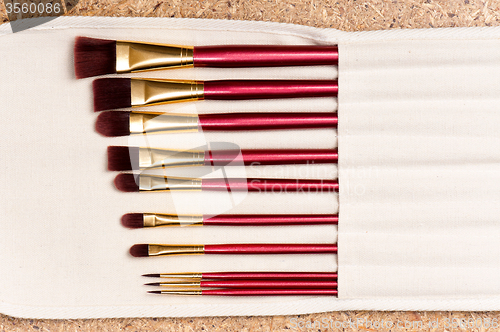 Image of Makeup brushes