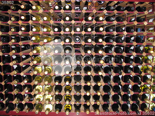 Image of wine bottles