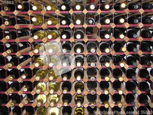 Image of wine bottles