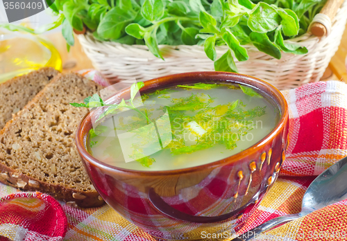 Image of fresh soup