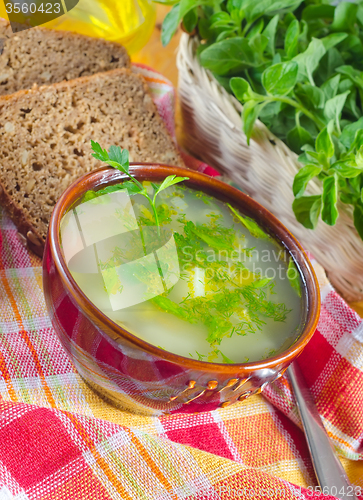Image of fresh soup