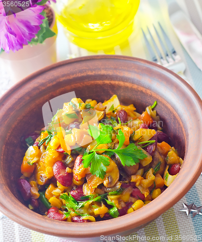 Image of baked vegetables
