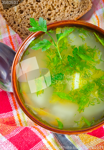 Image of fresh soup