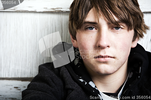 Image of teen male portrait