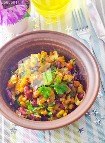 Image of baked vegetables