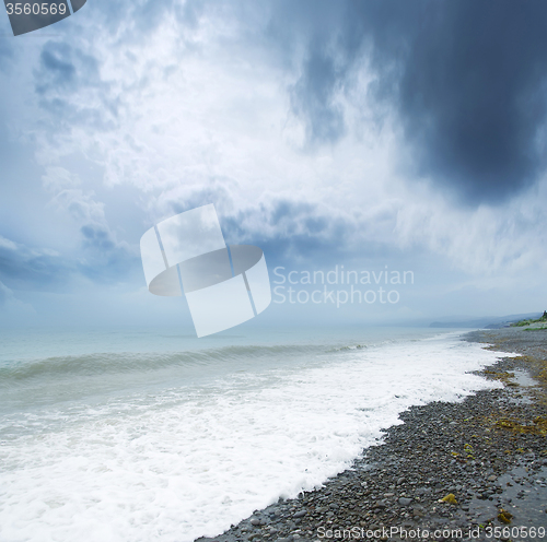 Image of Storm on the sea