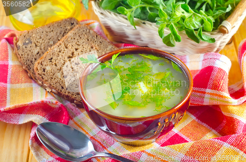 Image of fresh soup