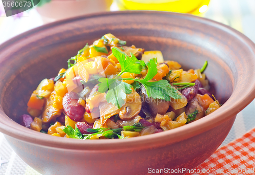 Image of baked vegetables