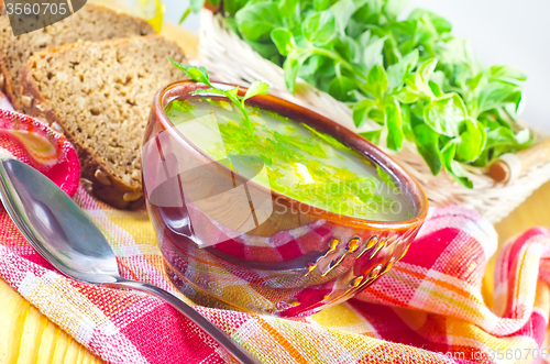 Image of fresh soup