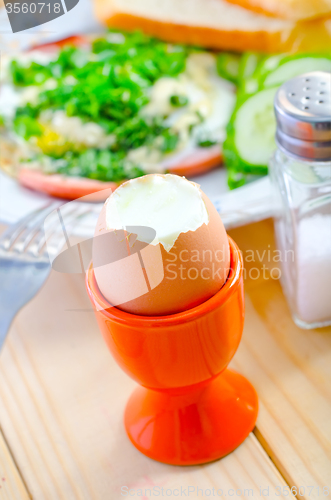 Image of boiled eggs