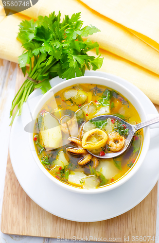 Image of fresh soup