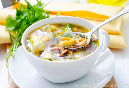 Image of fresh soup