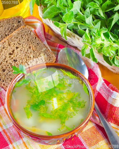 Image of fresh soup