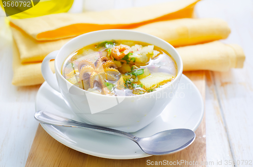 Image of fresh soup