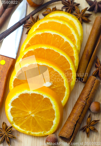 Image of aroma spice and orange
