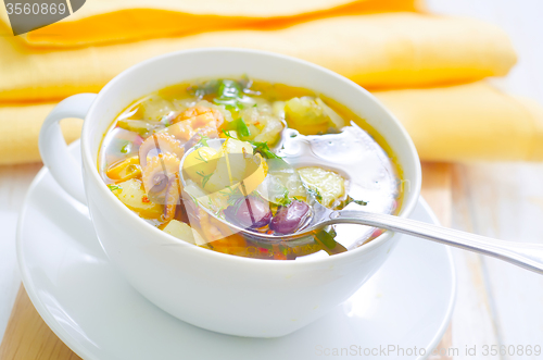 Image of fresh soup