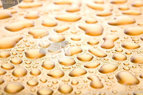Image of water drops background closeup