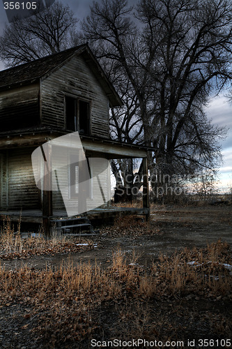 Image of haunted house