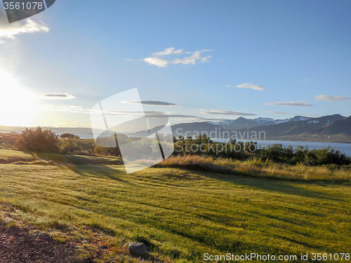 Image of landscape in Iceland