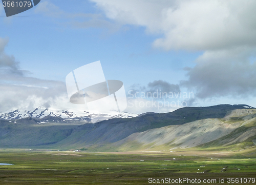 Image of landscape in Iceland