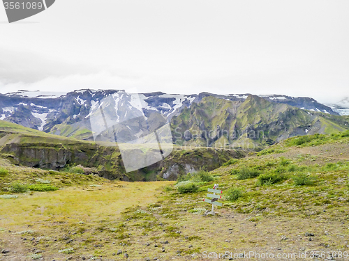 Image of landscape in Iceland